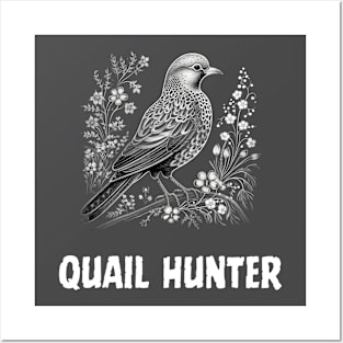 quail hunting Posters and Art